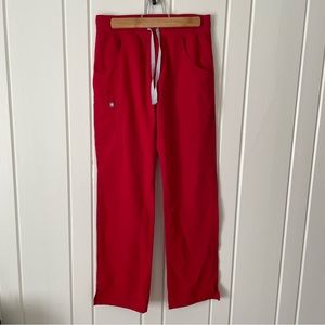 Figs Red Scrub Pant